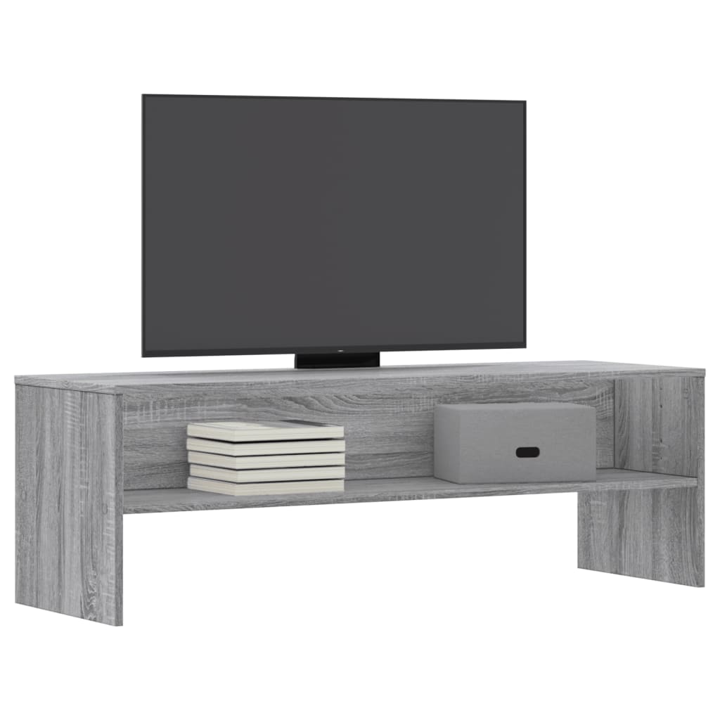vidaXL Szafka pod TV, szary dąb sonoma, 120x40x40 cm