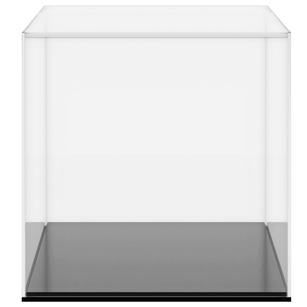 vidaXL Pudełko ekspozycyjne, przezroczyste, 24x12x11 cm, akrylowe