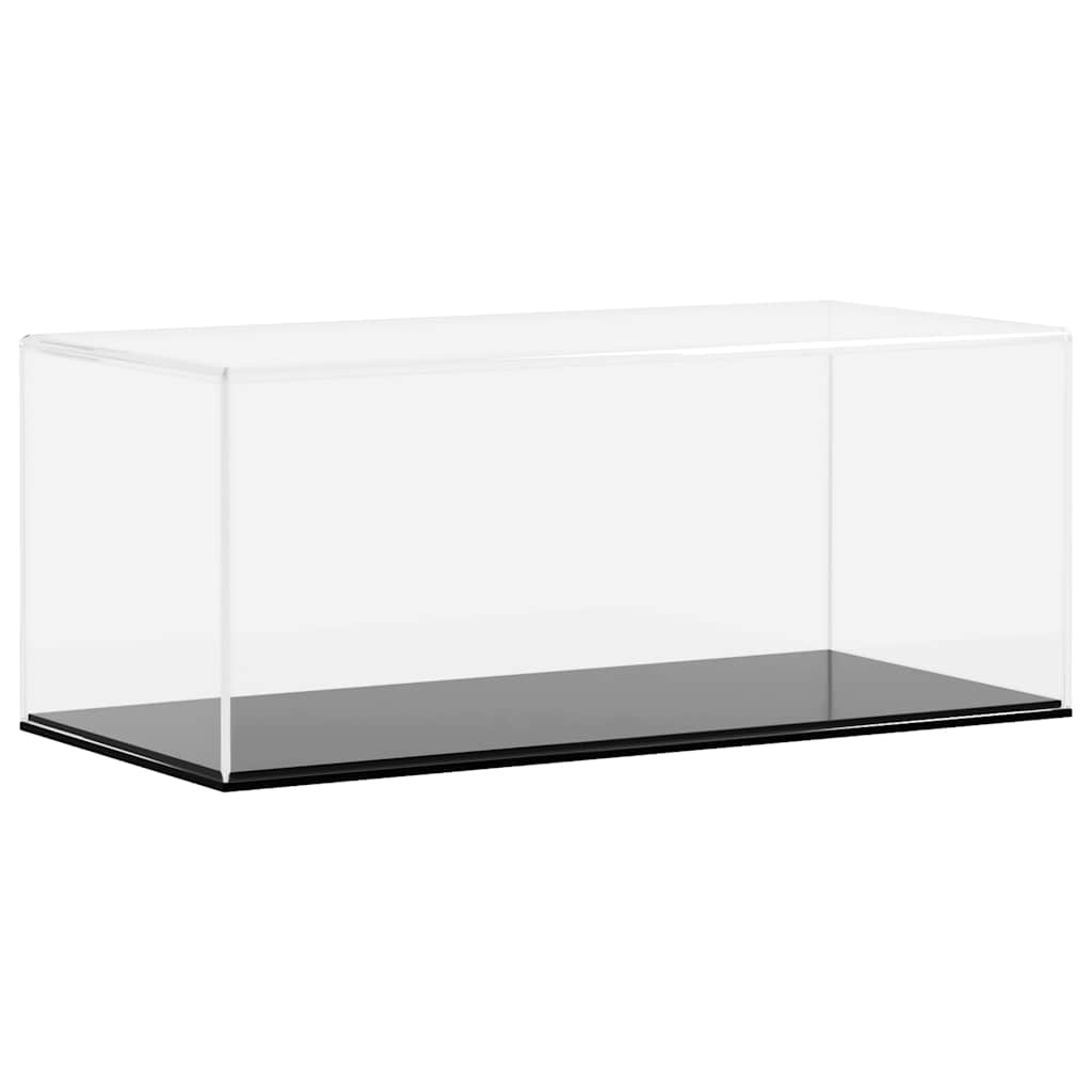 vidaXL Pudełko ekspozycyjne, przezroczyste, 34x16x14 cm, akrylowe