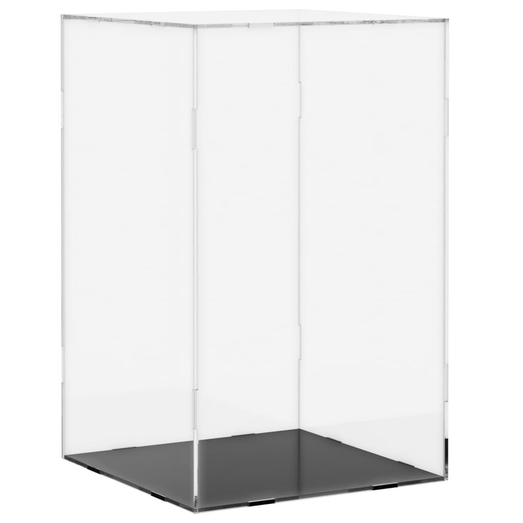vidaXL Pudełko ekspozycyjne przezroczyste 14x14x22 cm Akryl