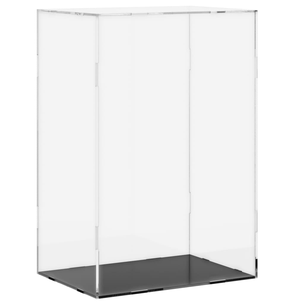 vidaXL Pudełko ekspozycyjne przezroczyste 17x12x25 cm akrylowe