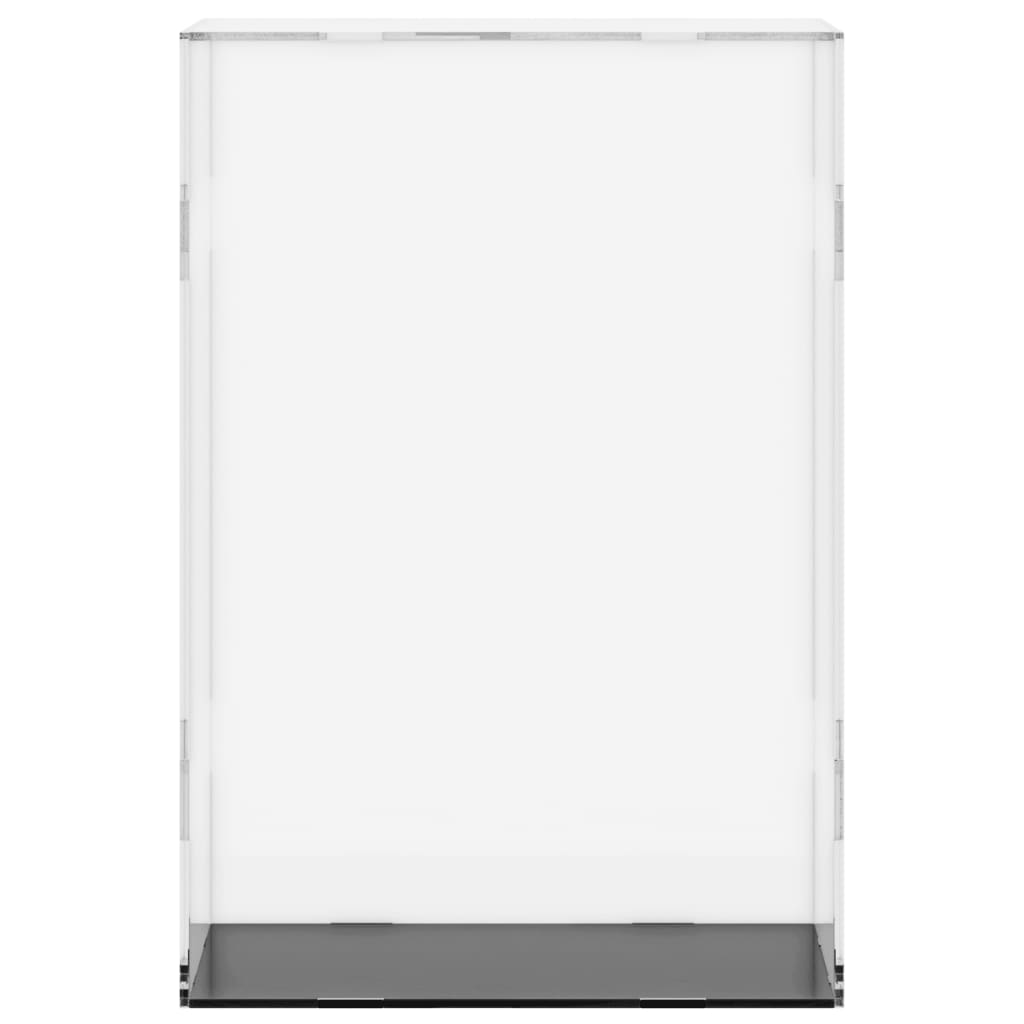 vidaXL Pudełko ekspozycyjne przezroczyste 17x12x25 cm akrylowe