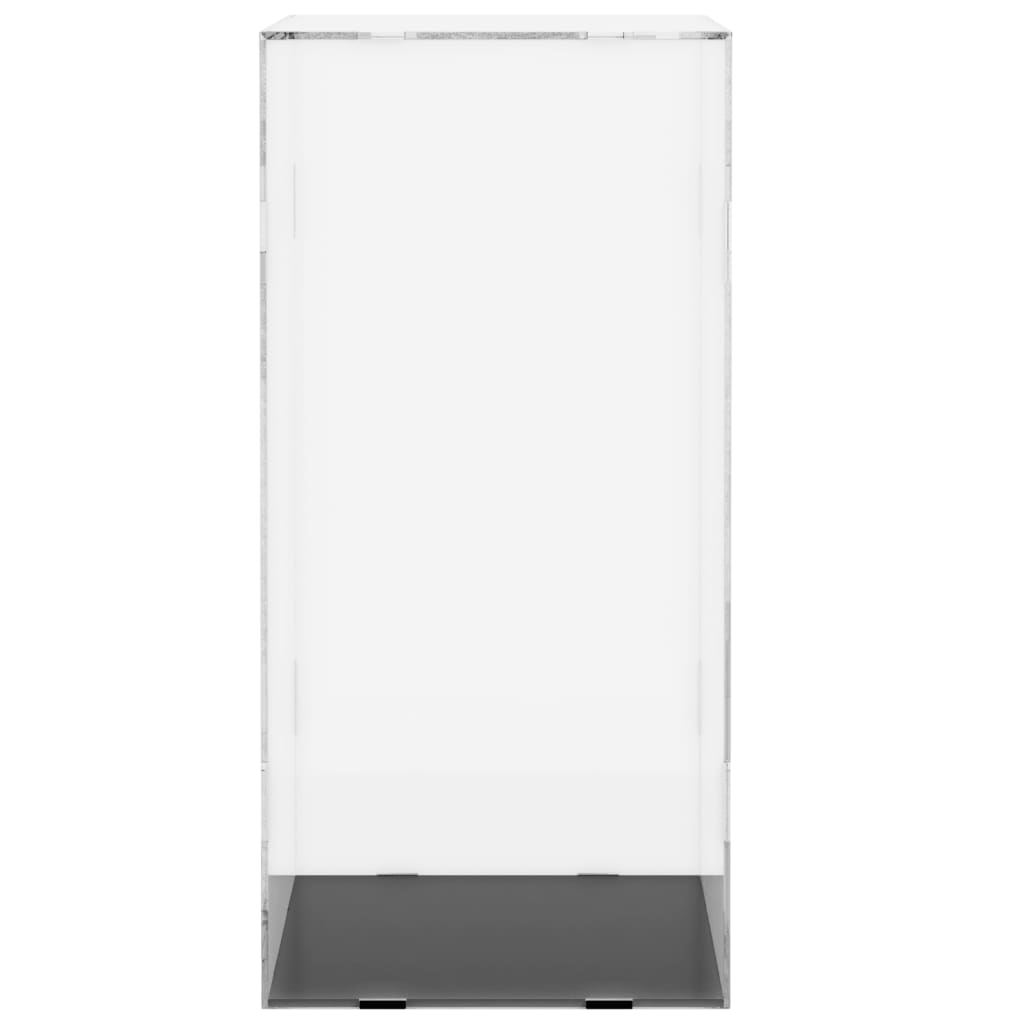 vidaXL Pudełko ekspozycyjne przezroczyste 17x12x25 cm akrylowe