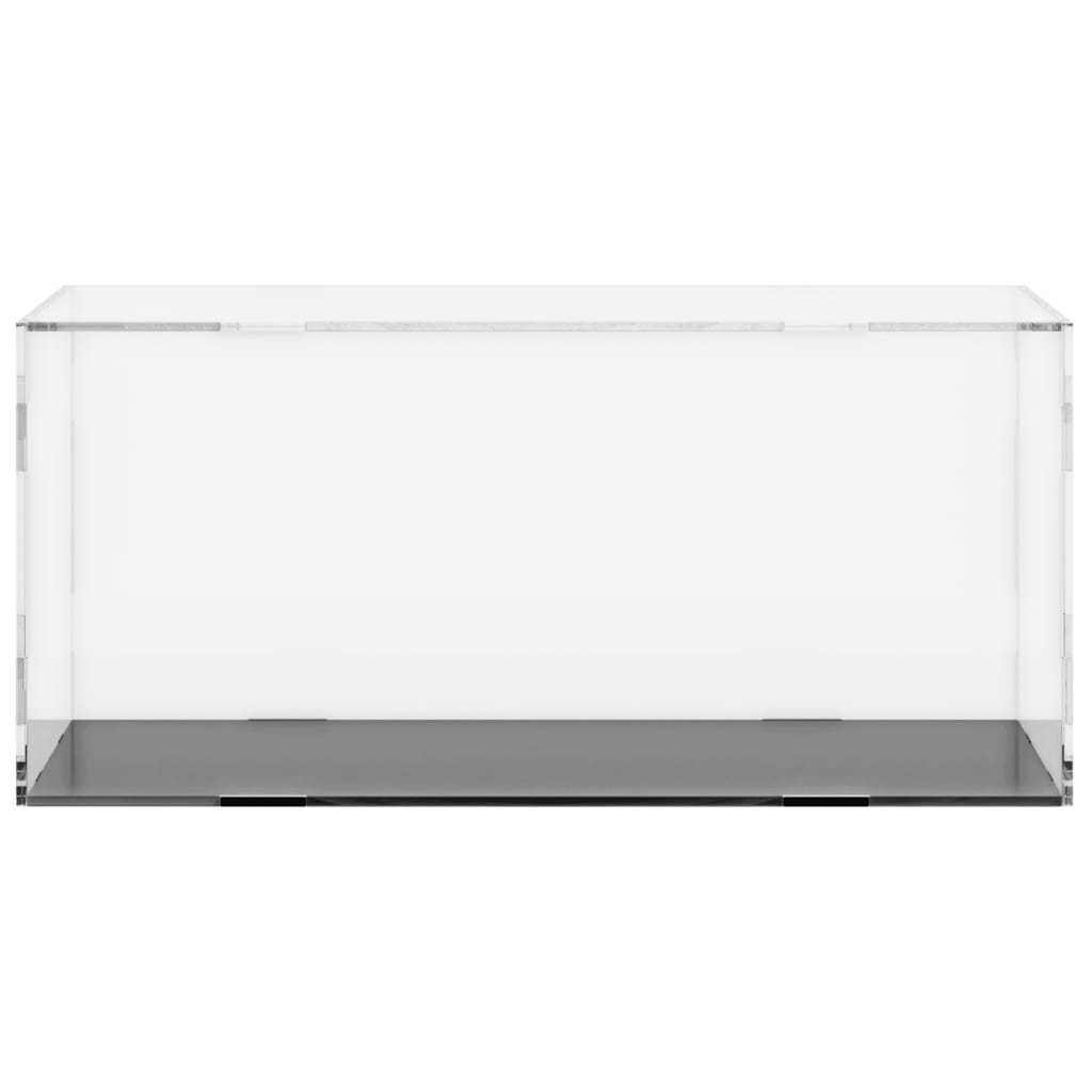 vidaXL Pudełko ekspozycyjne przezroczyste 24x12x11 cm Akryl