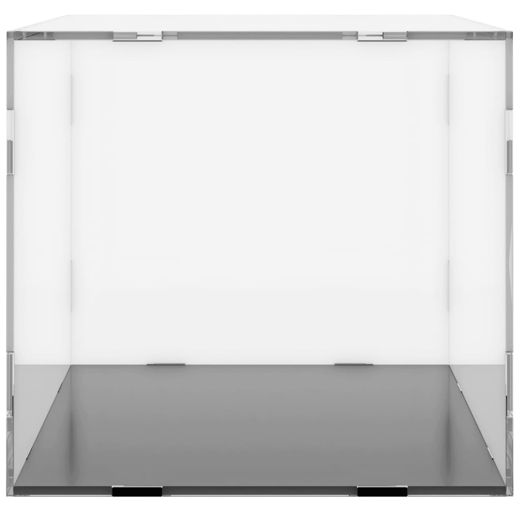 vidaXL Pudełko ekspozycyjne przezroczyste 24x12x11 cm Akryl