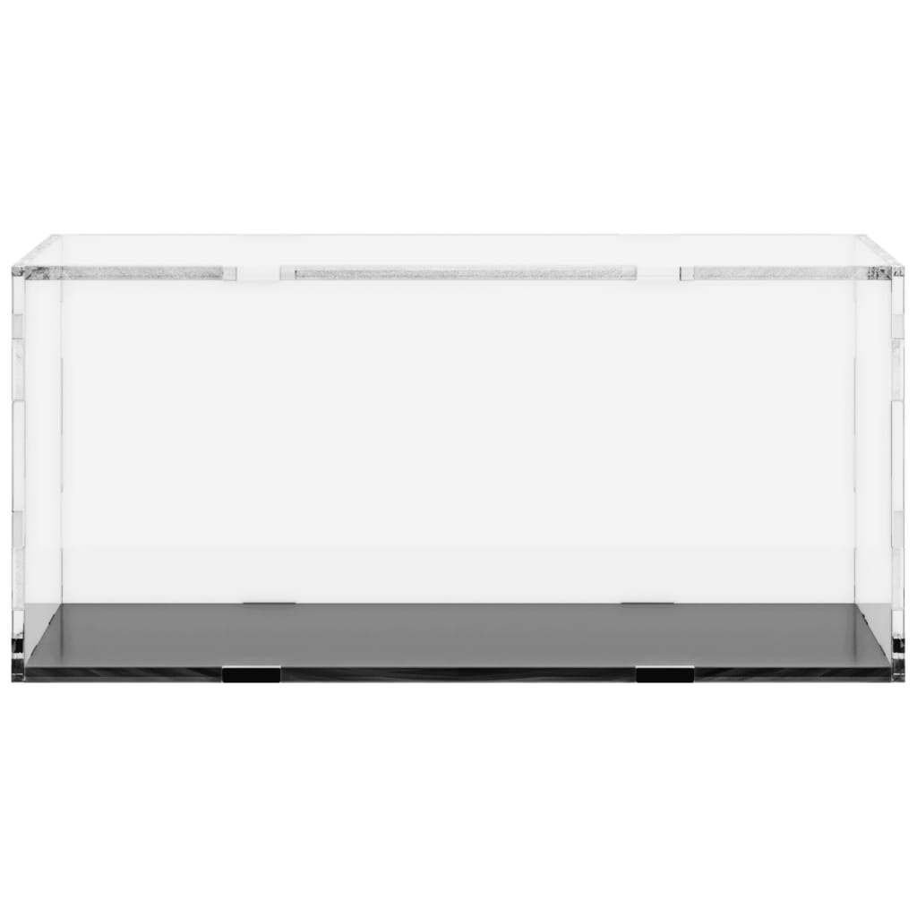 vidaXL Pudełko ekspozycyjne przezroczyste 30x15x14 cm akrylowe