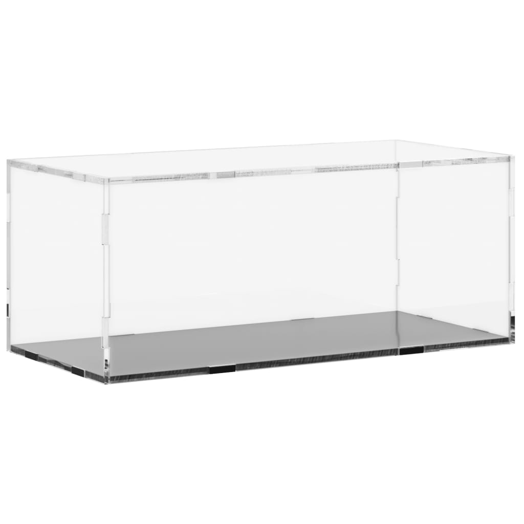 vidaXL Pudełko ekspozycyjne przezroczyste 34x16x14 cm Akryl
