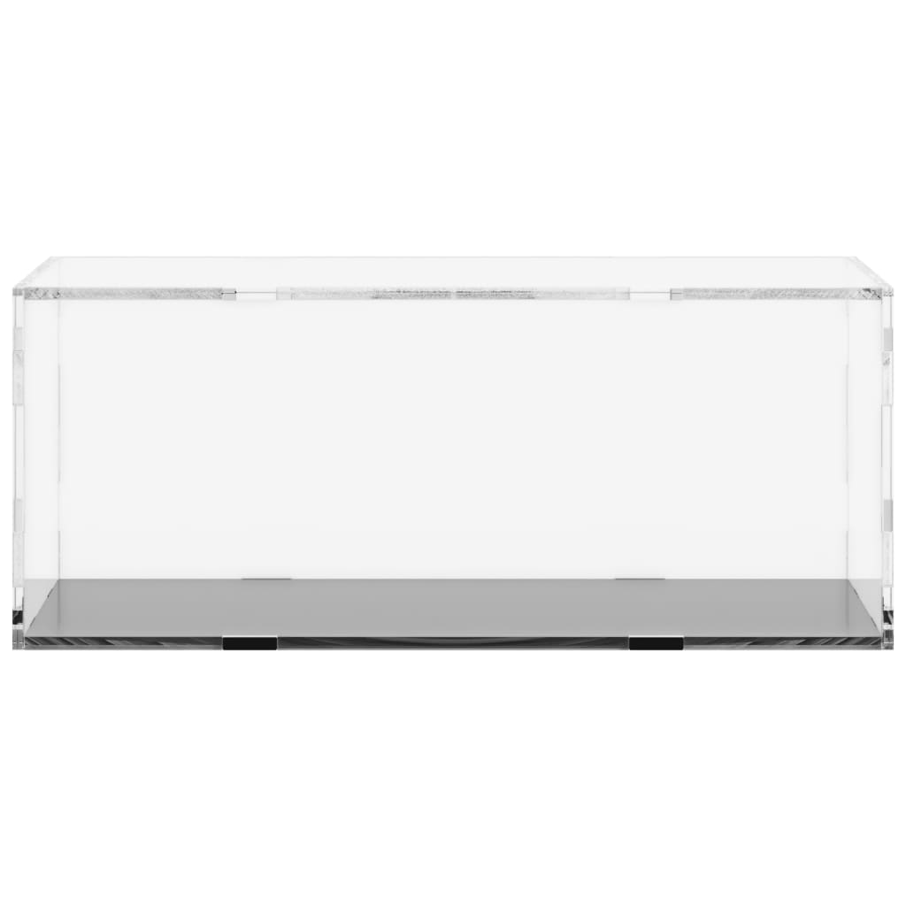 vidaXL Pudełko ekspozycyjne przezroczyste 34x16x14 cm Akryl