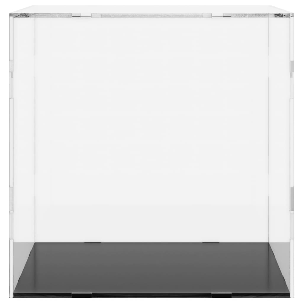 vidaXL Pudełko ekspozycyjne przezroczyste 30x30x30 cm Akryl