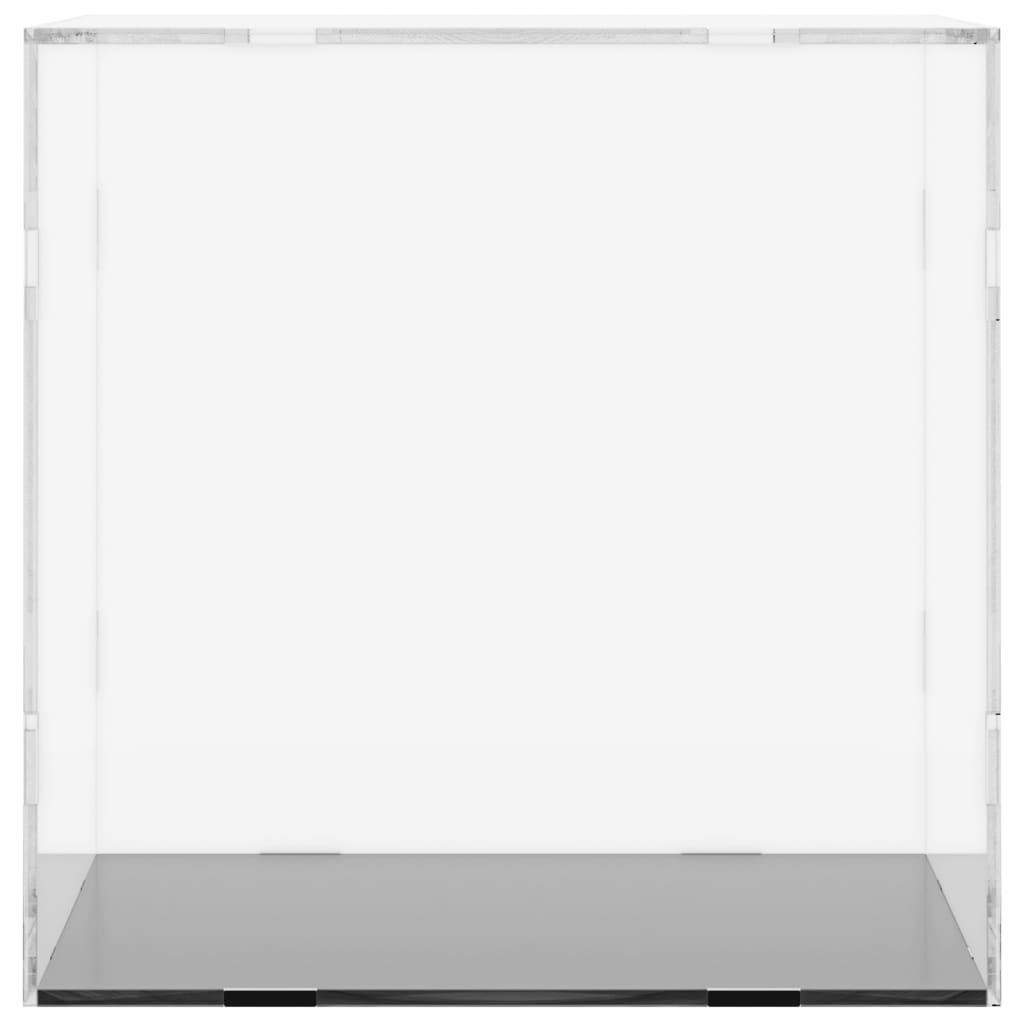 vidaXL Pudełko ekspozycyjne przezroczyste 30x30x30 cm Akryl