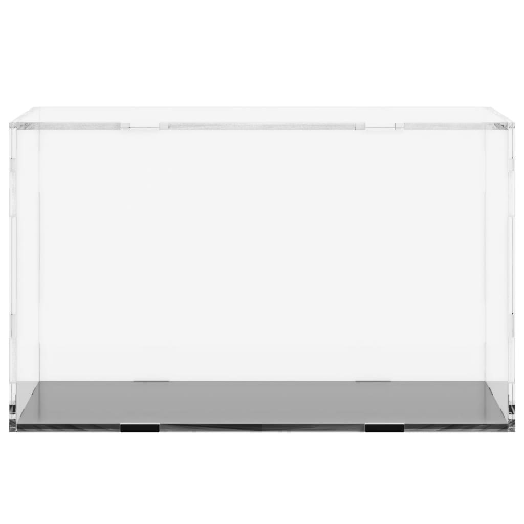 vidaXL Pudełko ekspozycyjne przezroczyste 31x17x19 cm akrylowe