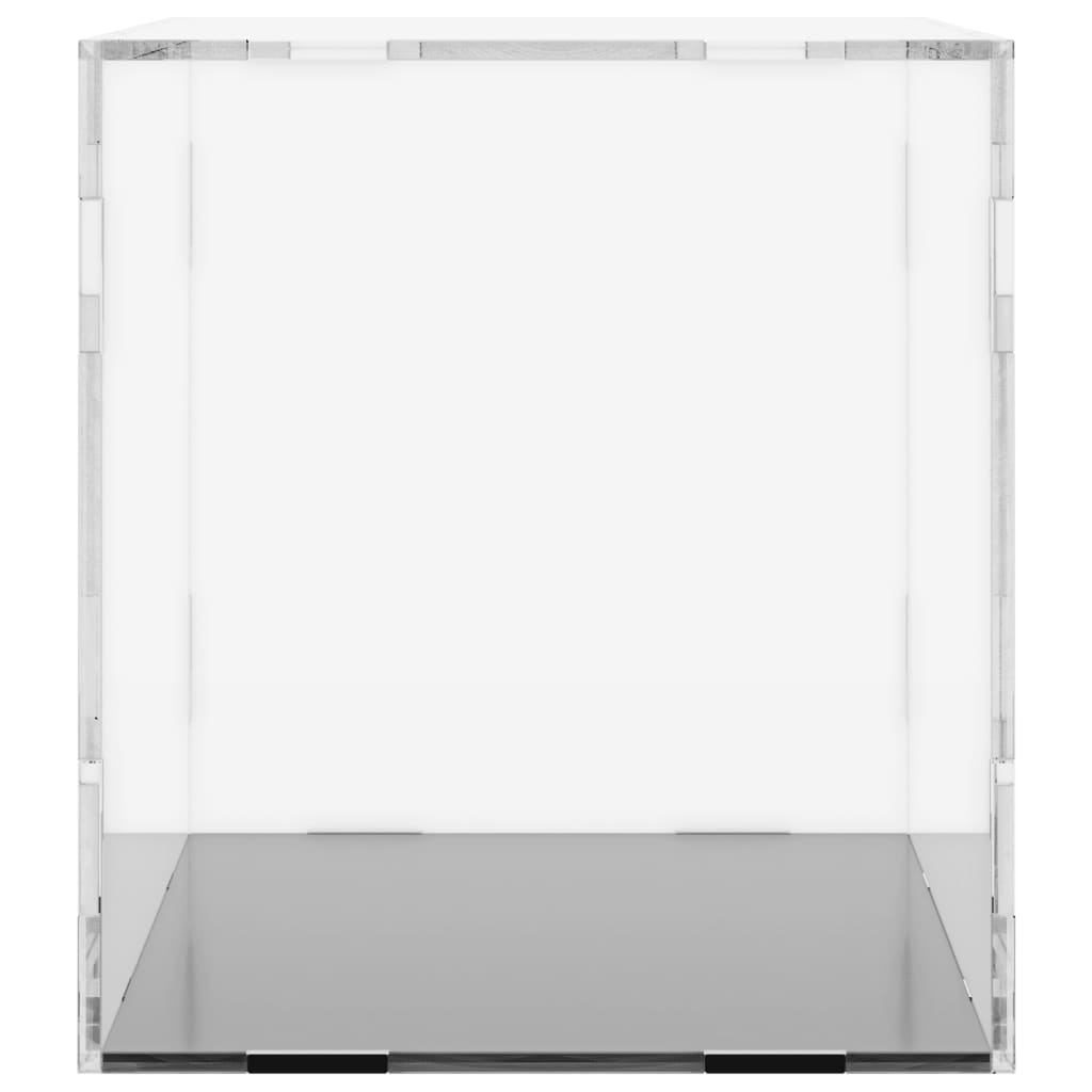 vidaXL Pudełko ekspozycyjne przezroczyste 31x17x19 cm akrylowe