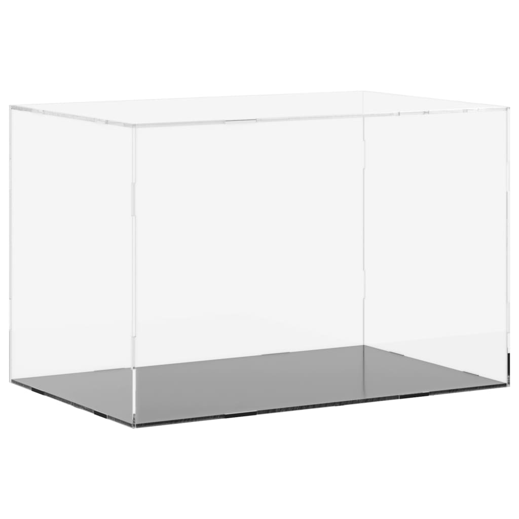vidaXL Pudełko ekspozycyjne przezroczyste 56x36x37 cm Akryl