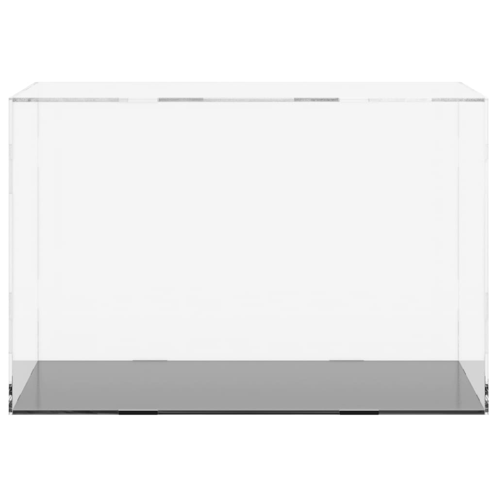 vidaXL Pudełko ekspozycyjne przezroczyste 56x36x37 cm Akryl
