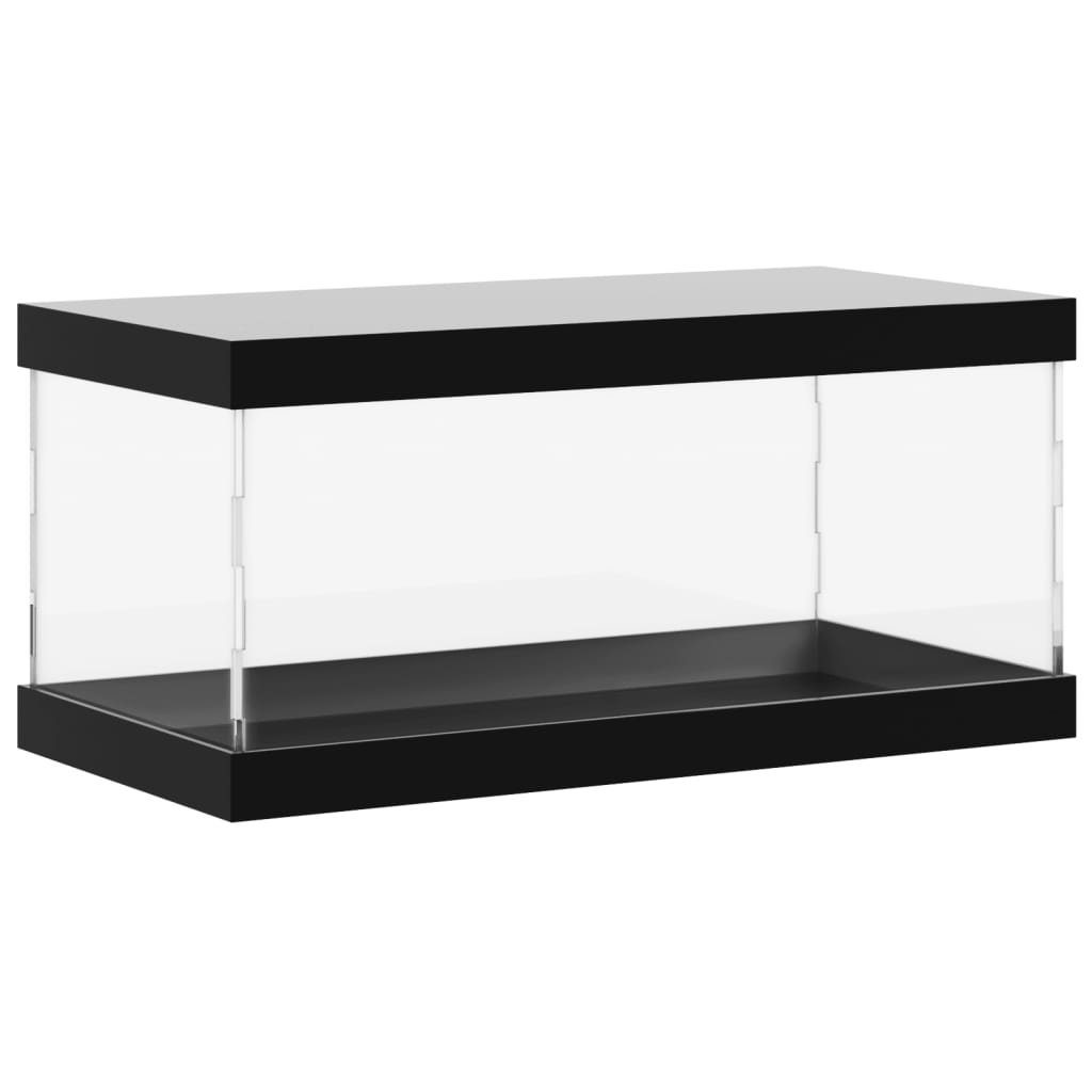 vidaXL Pudełko ekspozycyjne, przezroczyste, 30x15x14 cm, akrylowe