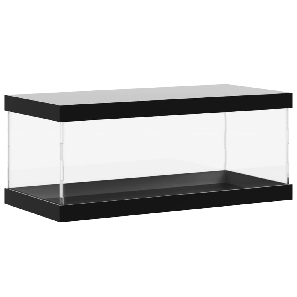 vidaXL Pudełko ekspozycyjne, przezroczyste, 34x16x14 cm, akrylowe