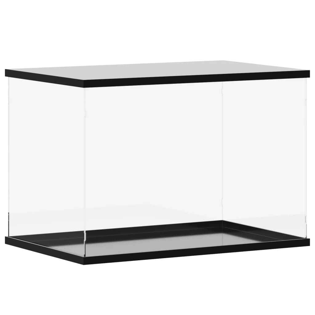 vidaXL Pudełko ekspozycyjne przezroczyste 56x36x37 cm Akryl