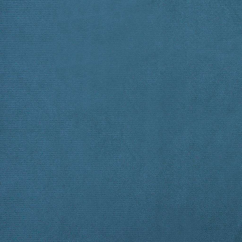 vidaXL Sofa dla dzieci, niebieska, 70x45x30 cm, aksamit