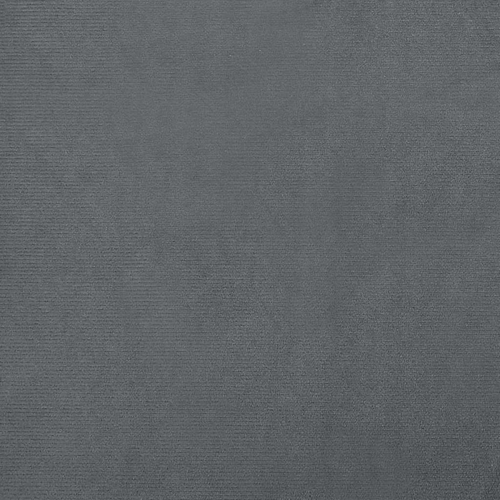 vidaXL Sofa dla dzieci, ciemnoszara, 70x45x26,5 cm, aksamit