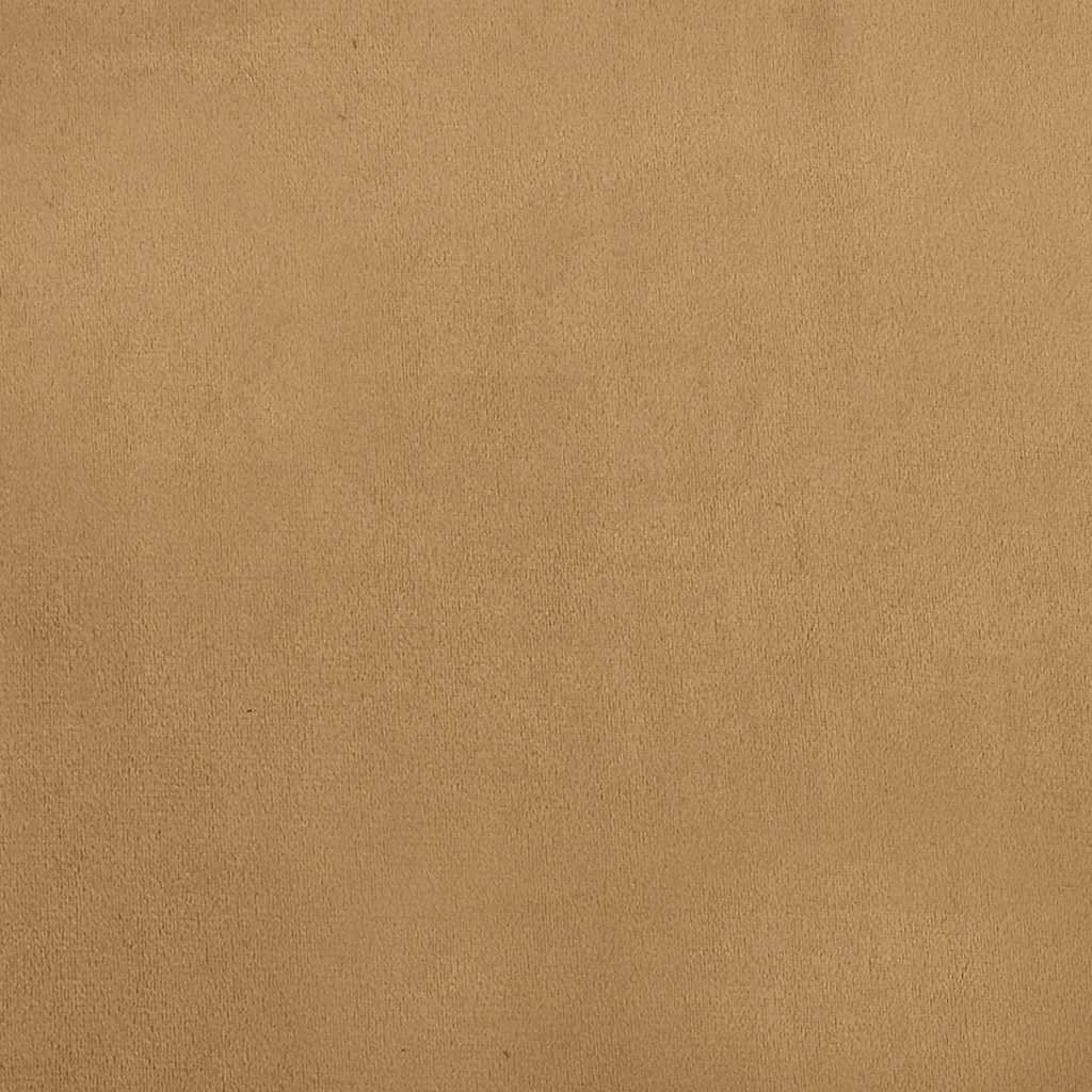 vidaXL Sofa dla dzieci, brązowa, 70x45x26,5 cm, aksamitna