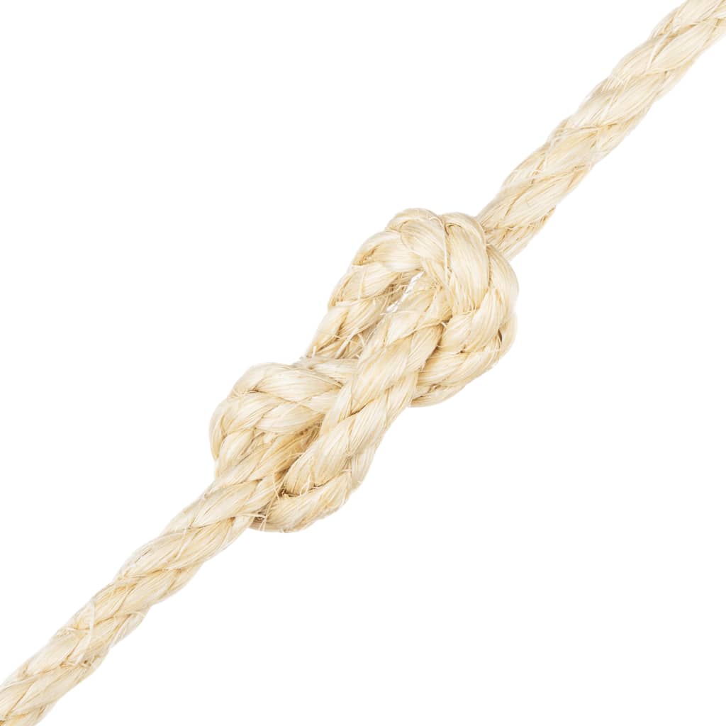 vidaXL Sznur, sizal 100%, 8 mm, 50 m