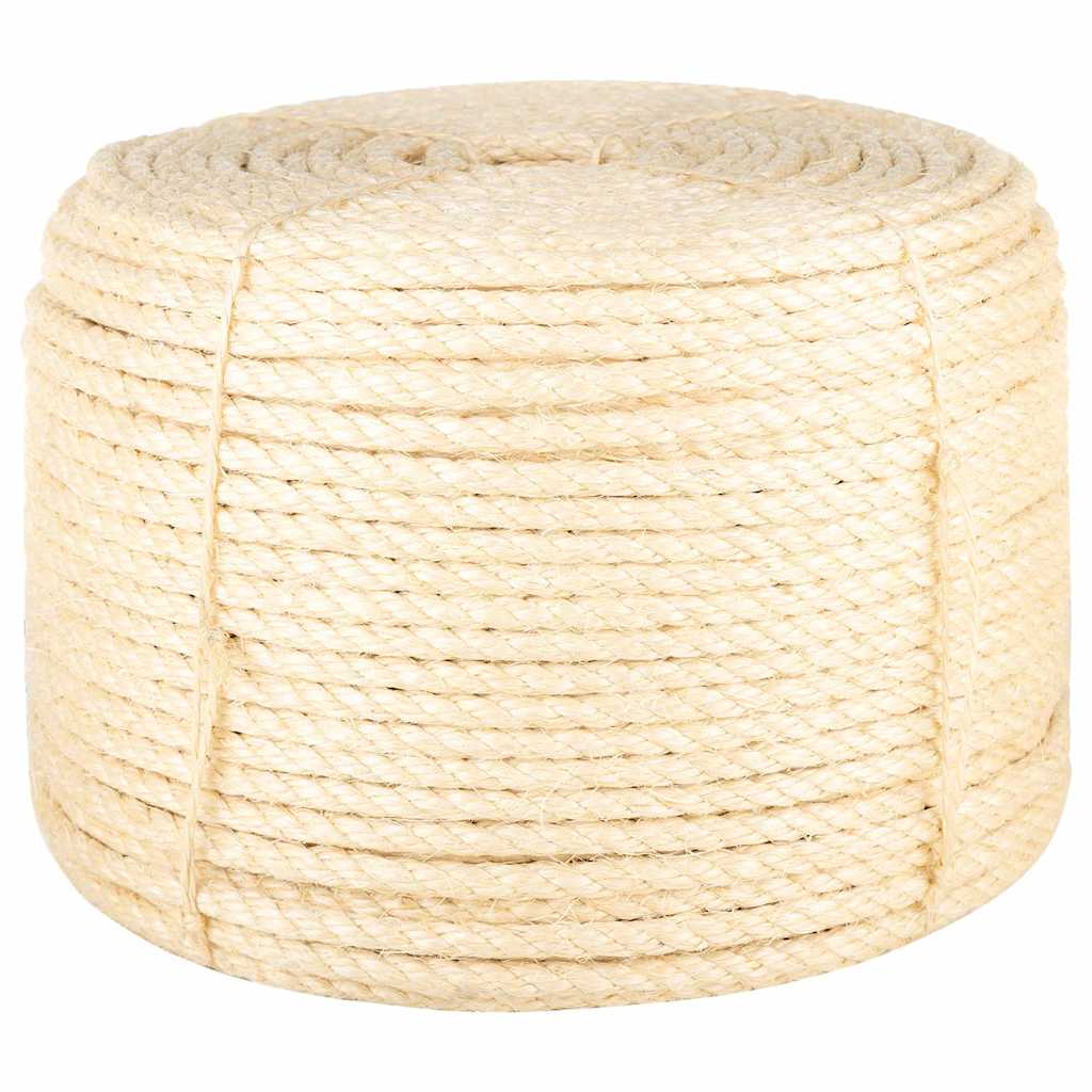 vidaXL Sznur, sizal 100%, 12 mm, 25 m