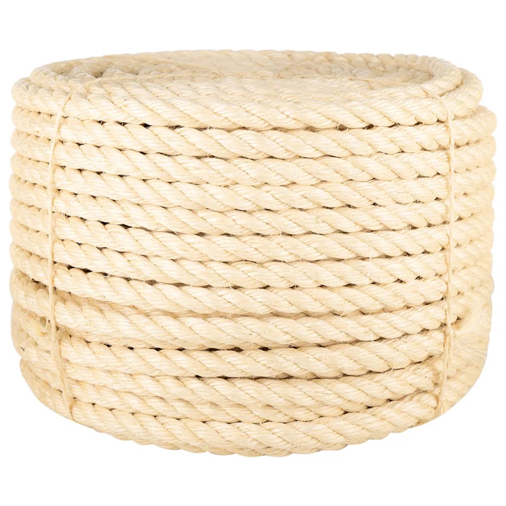 vidaXL Sznur, sizal 100%, 20 mm, 25 m