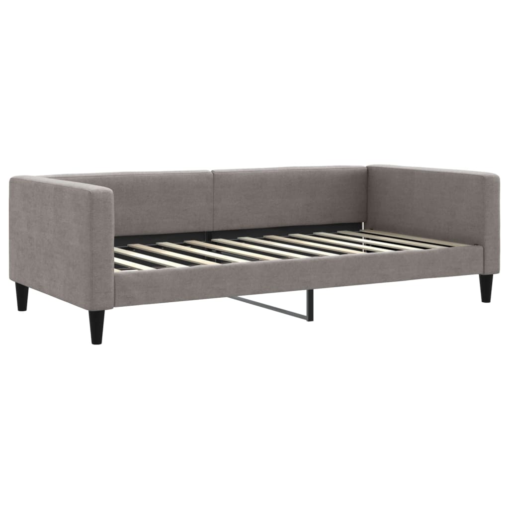 vidaXL Sofa rozsuwana, kolor taupe, 100x200 cm, tkanina