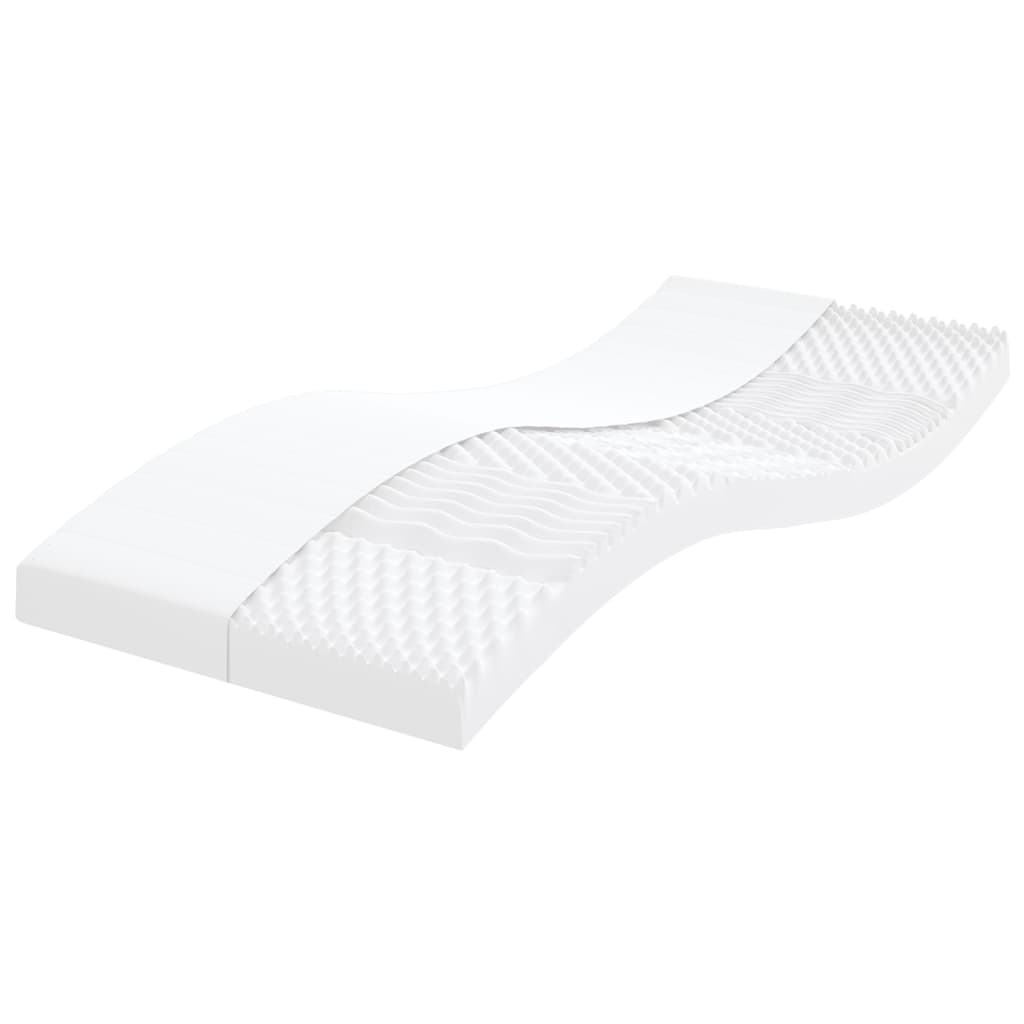 vidaXL Sofa rozsuwana z materacami, różowa, 80x200 cm, aksamit