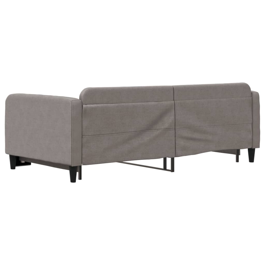 vidaXL Sofa rozsuwana, kolor taupe, 100x200 cm, tkanina