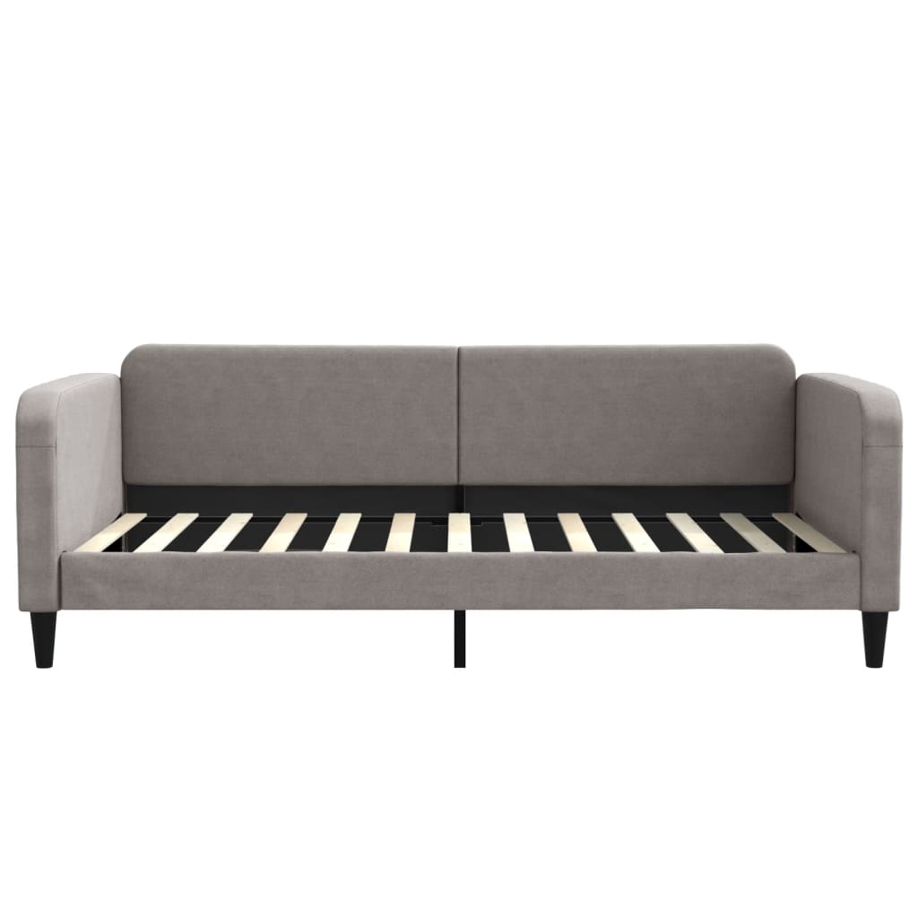 vidaXL Sofa rozsuwana, kolor taupe, 100x200 cm, tkanina