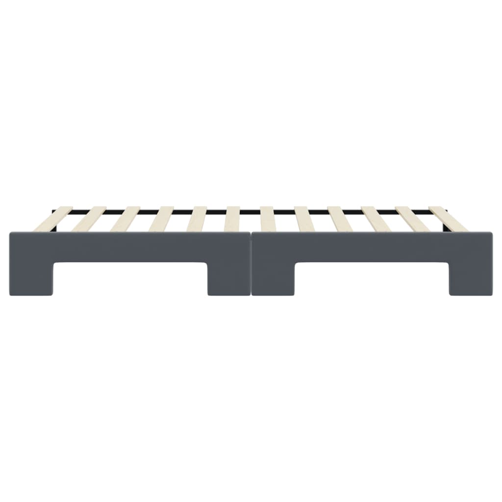 vidaXL Sofa rozsuwana, ciemnozielona, 80x200 cm, aksamit
