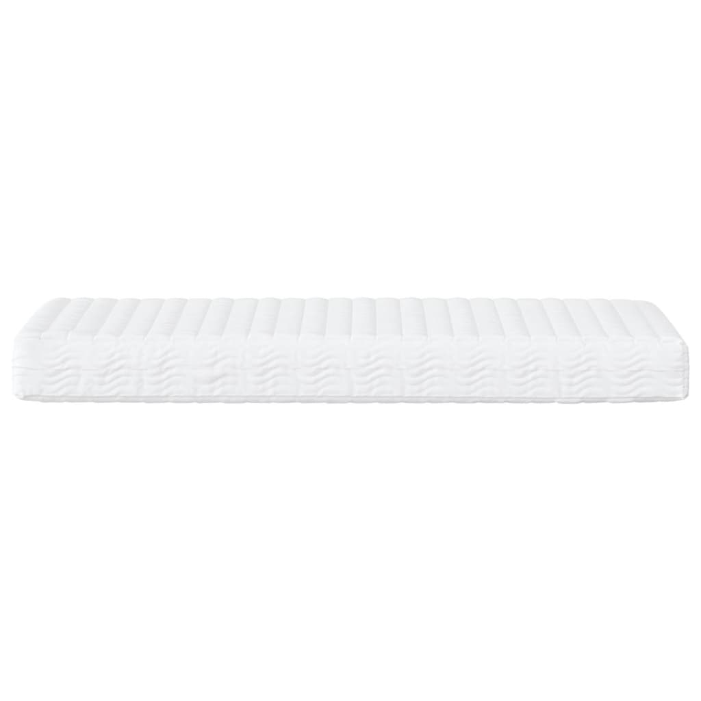 vidaXL Sofa z materacem, jasnoszara, 90x190 cm, tkanina
