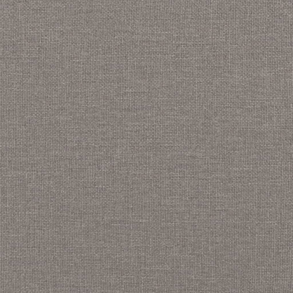vidaXL Sofa rozsuwana z szufladami, taupe, 80x200 cm, tkanina