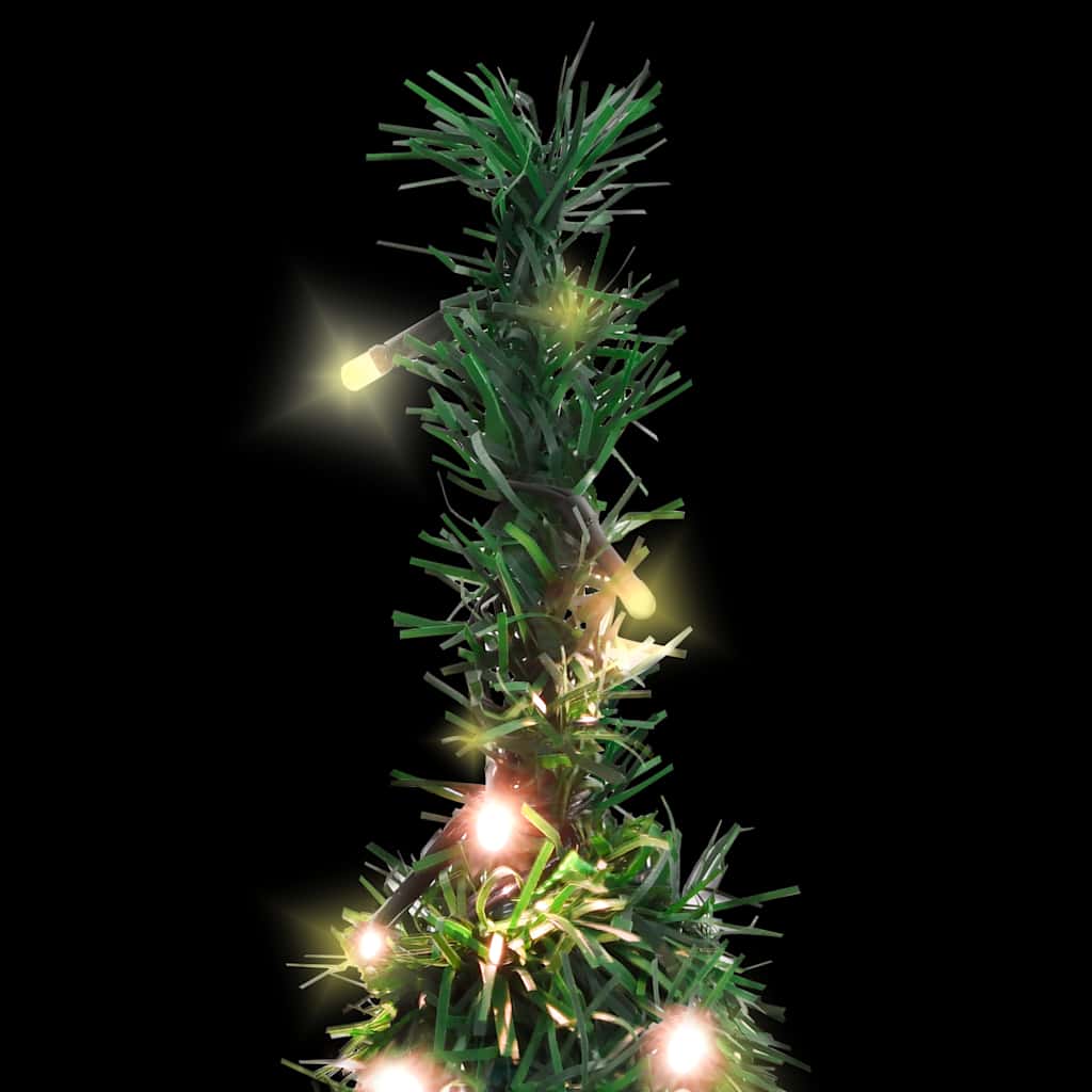 vidaXL Sztuczna choinka typu pop-up, 50 LED, zielona, 120 cm