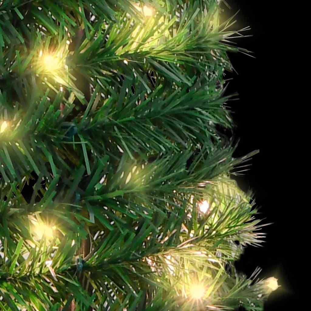 vidaXL Sztuczna choinka typu pop-up, 50 LED, zielona, 120 cm