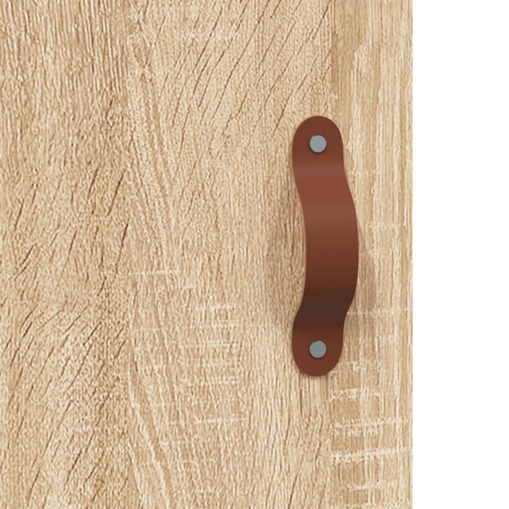 vidaXL Wiszące szafki, 2 szt., dąb sonoma, materiał drewnopochodny