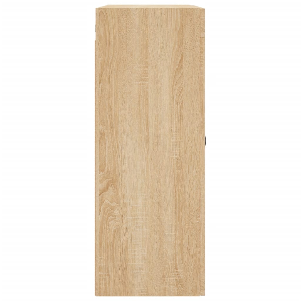 vidaXL Wiszące szafki, 2 szt., dąb sonoma, materiał drewnopochodny