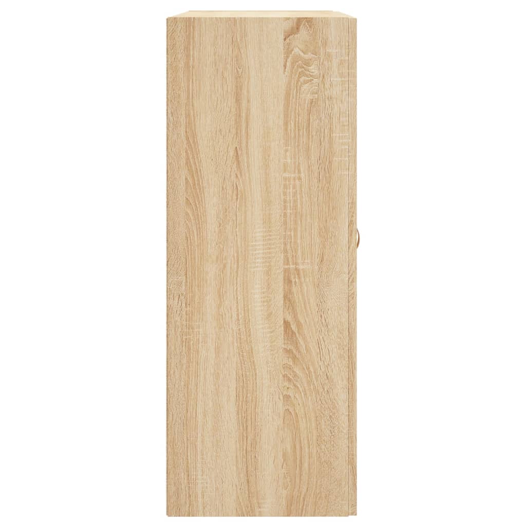vidaXL Wiszące szafki, 2 szt., dąb sonoma, materiał drewnopochodny