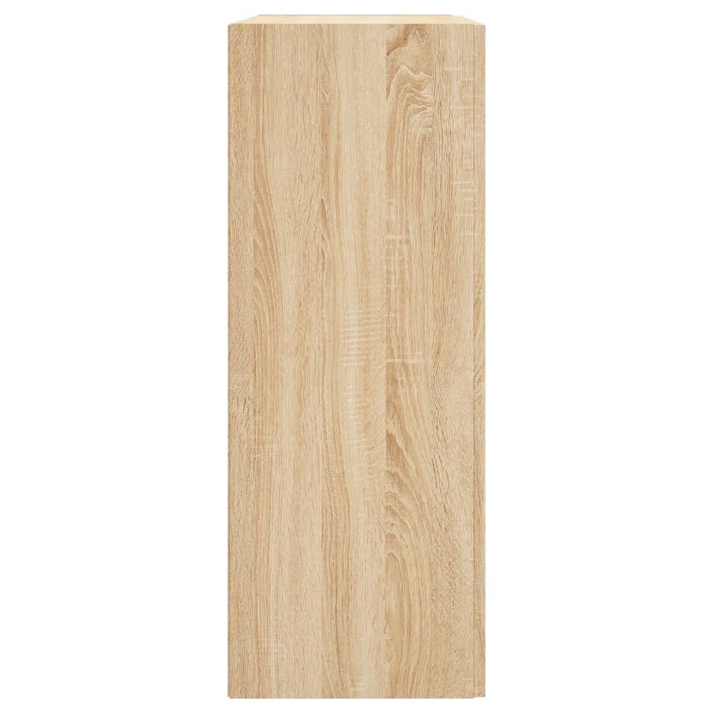 vidaXL Wiszące szafki, 2 szt., dąb sonoma, materiał drewnopochodny