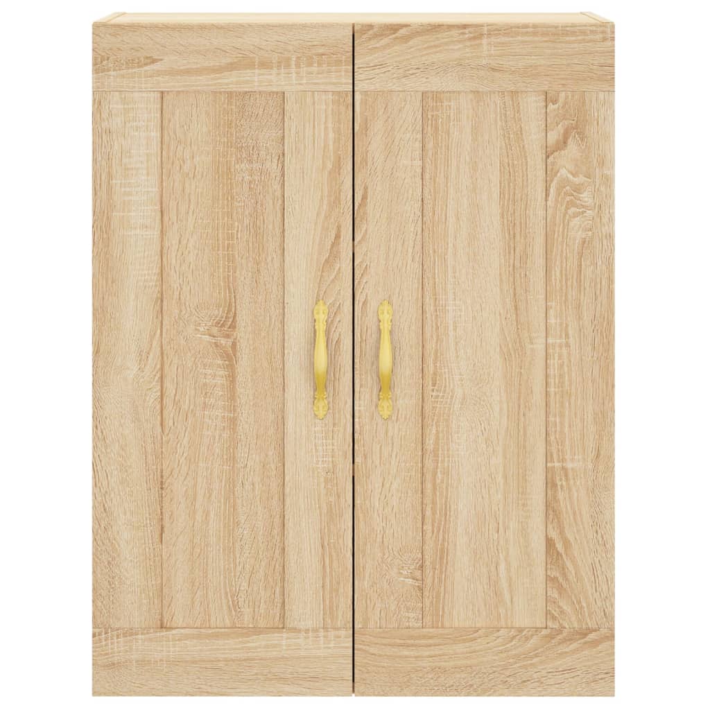 vidaXL Wiszące szafki, 2 szt., dąb sonoma, materiał drewnopochodny