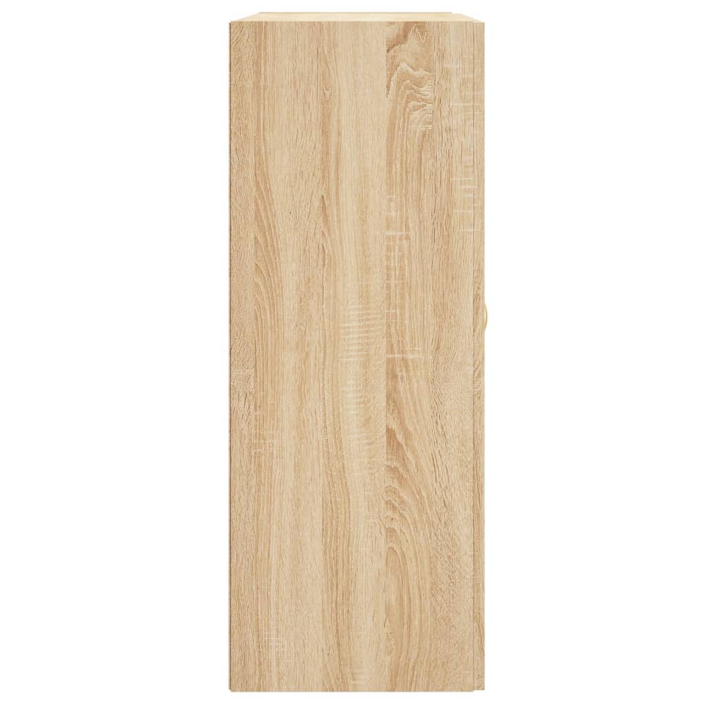 vidaXL Wiszące szafki, 2 szt., dąb sonoma, materiał drewnopochodny