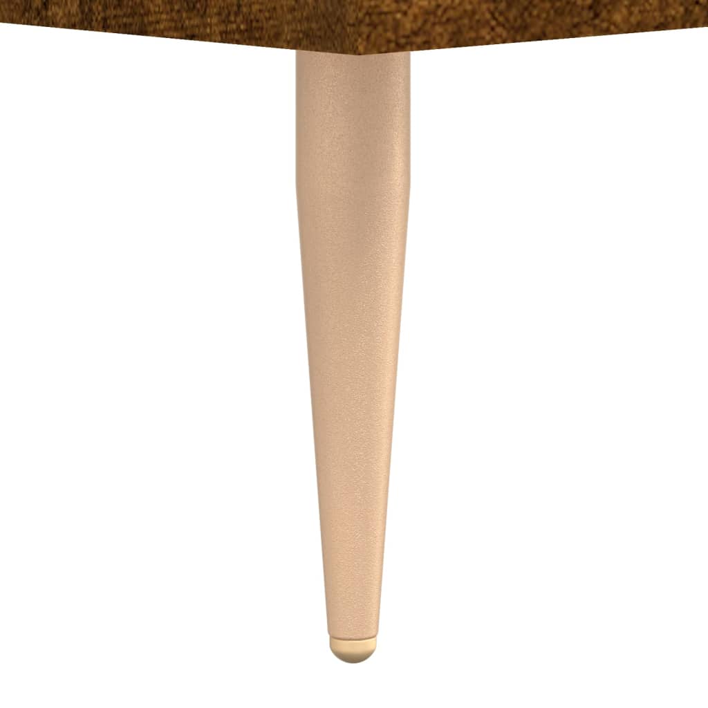 vidaXL Witrynka przydymiony dąb 69,5x34x180 cm materiał drewnopochodny