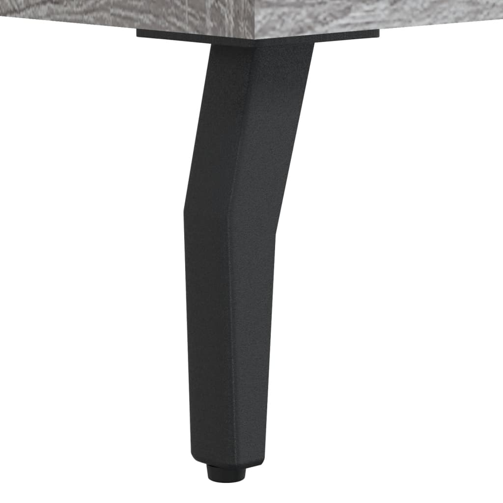 vidaXL Witrynka szary dąb sonoma 69,5x34x180cm materiał drewnopochodny