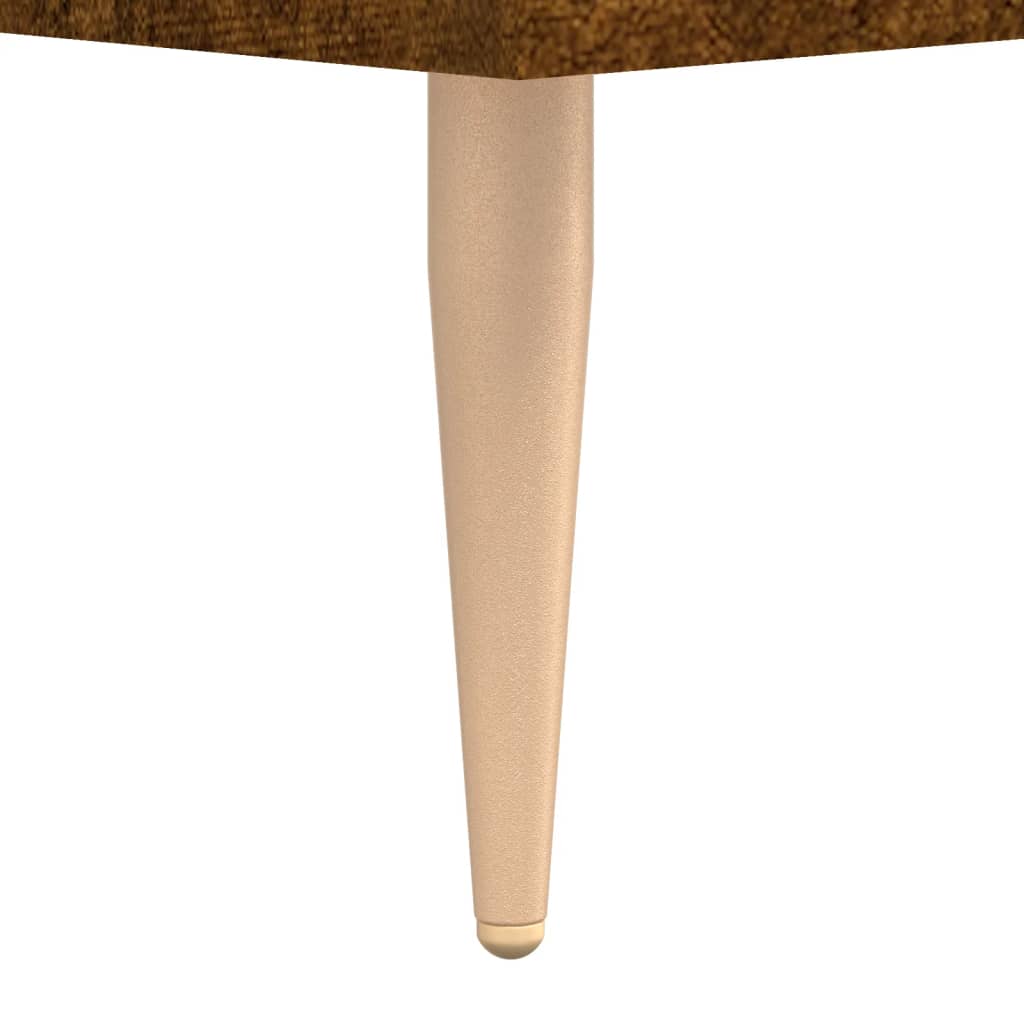 vidaXL Witrynka przydymiony dąb 69,5x34x180 cm materiał drewnopochodny
