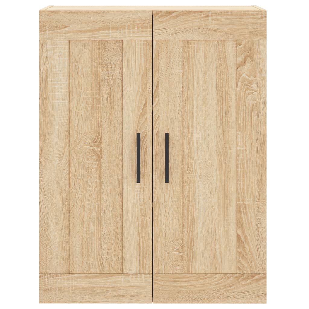 vidaXL Witrynka, dąb sonoma, 69,5x34x180 cm, materiał drewnopochodny