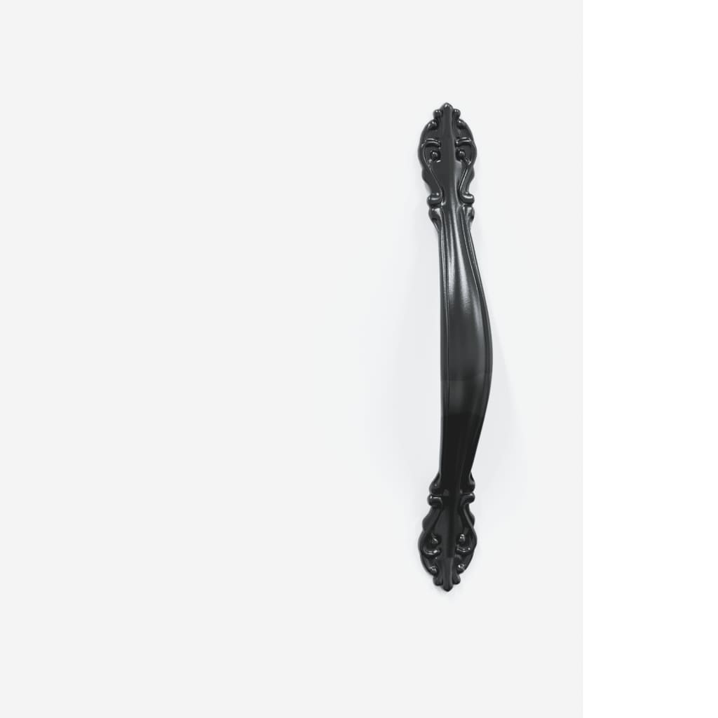 vidaXL Witrynka, biała, 69,5x34x180 cm, materiał drewnopochodny