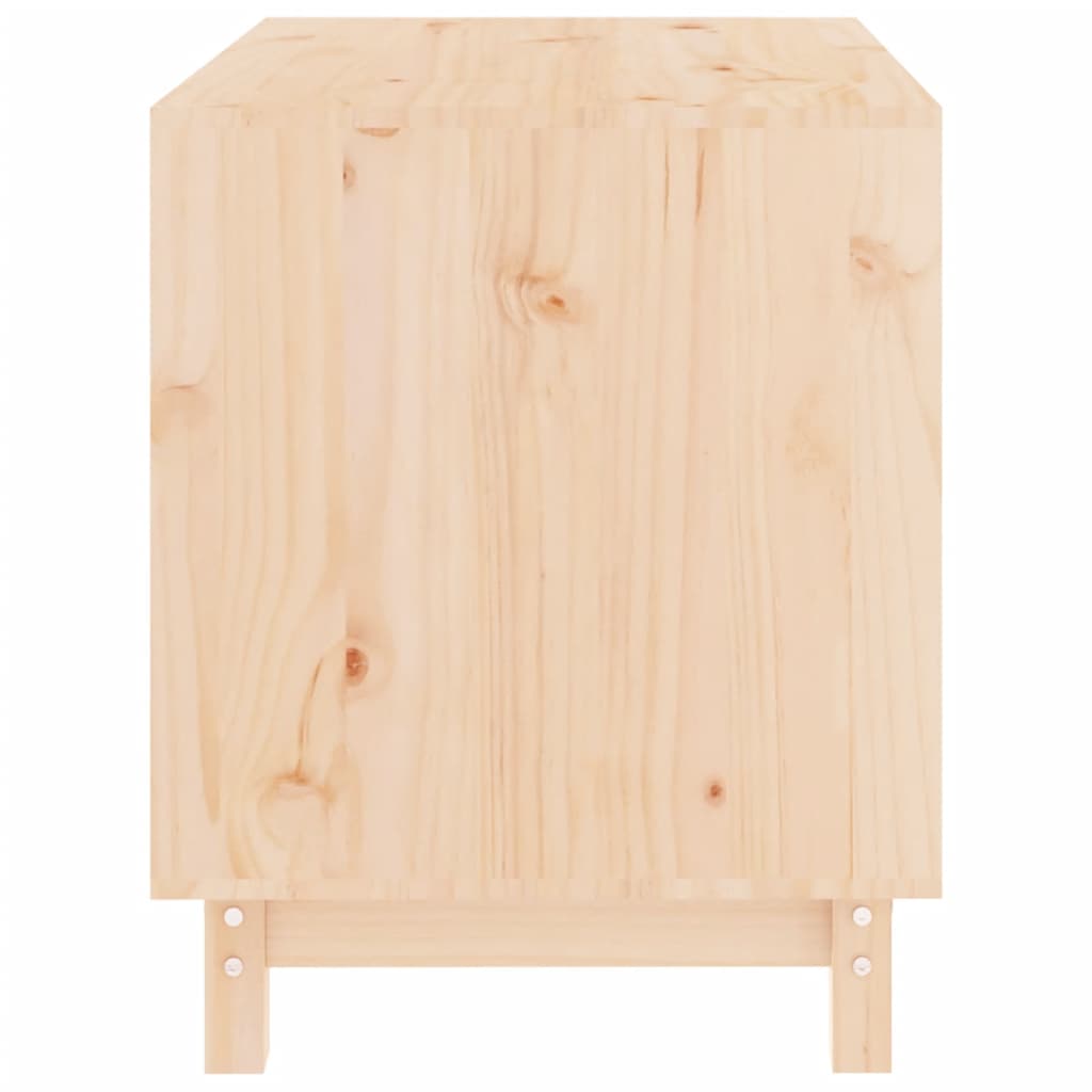 vidaXL Domek dla psa, 70x50x62 cm, lite drewno sosnowe