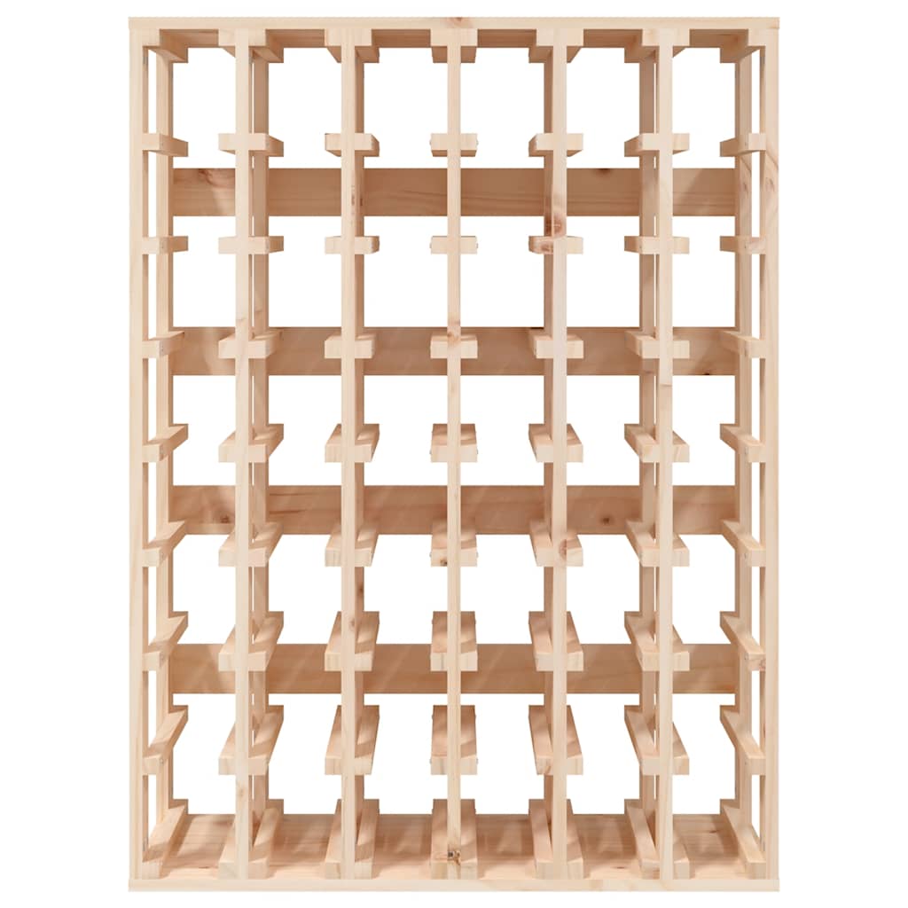 vidaXL Stojak na wino, 70x33x94 cm, lite drewno sosnowe