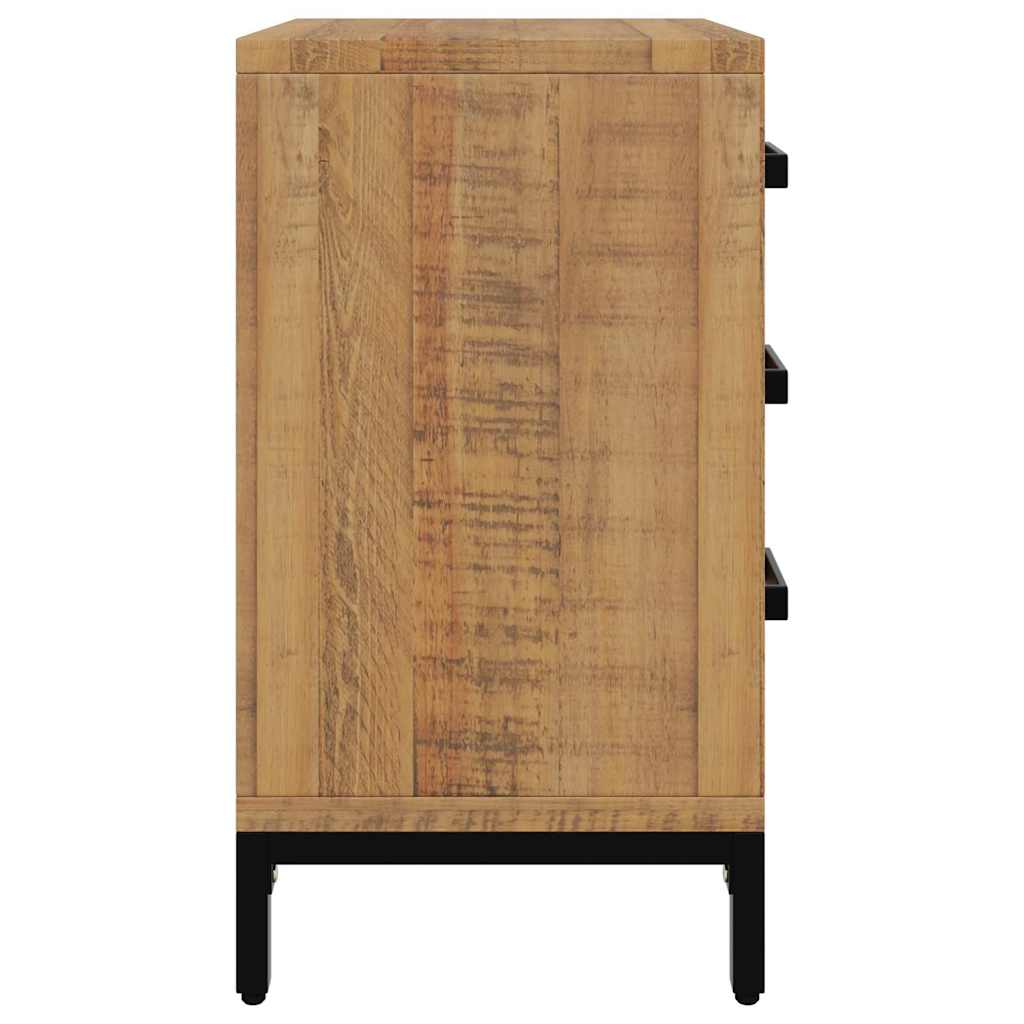 vidaXL Szafki nocne, 2 szt., 40x30x55 cm, lite drewno sosnowe